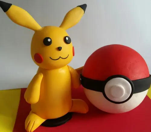 Picachu e Pokebola de Biscuit