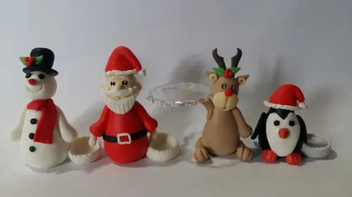 Porta doces de Natal