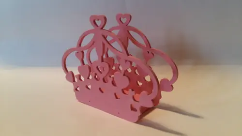 Porta guardanapo Coroa