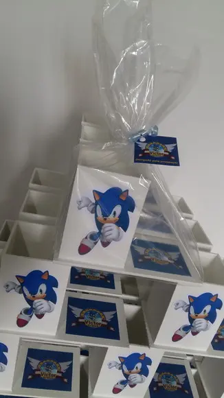 Porta Lápis do Sonic