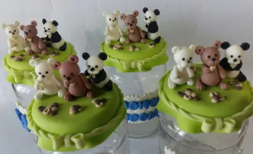 Pote Decorado com Biscuit