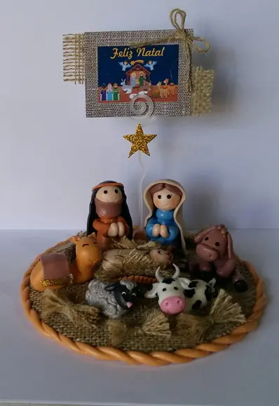 Presépio em Biscuit