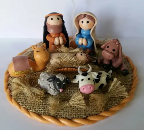 Presépio em Biscuit