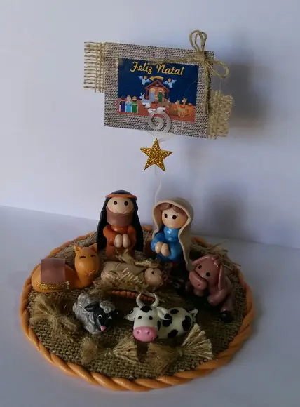 Presépio em Biscuit