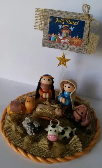 Presépio em Biscuit
