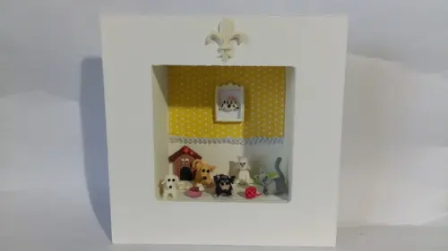 Quadrinho Cachorrinhos e Gatinhos