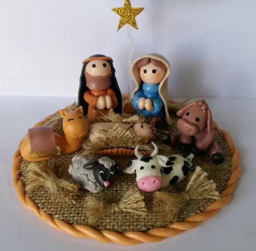 Presépio em Biscuit