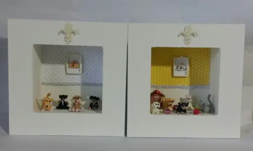 Quadrinho Cachorrinhos e Gatinhos