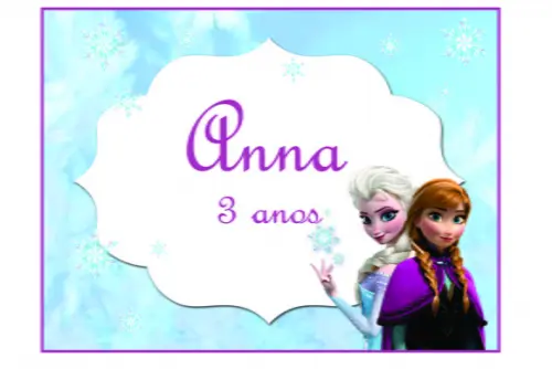 Rótulos FROZEN