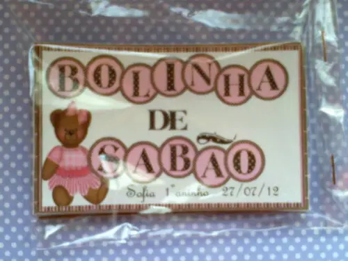 Rótulos Tema Marrom e Rosa