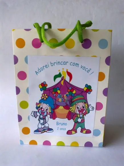 Sacolinha Personalizada - Patati Patatá