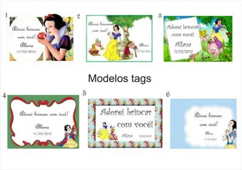 Tag da Branca de Neve