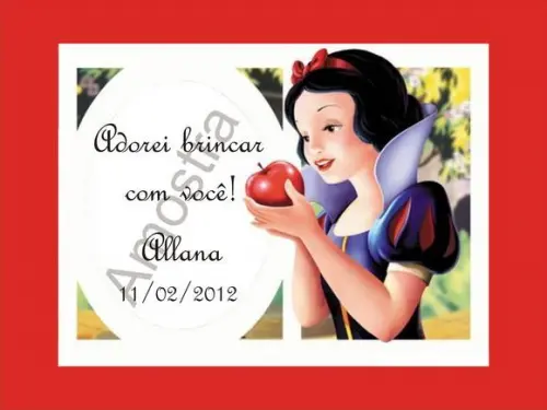 Tag da Branca de Neve