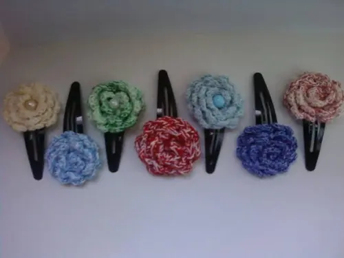Tic-Tac Flor de Crochê