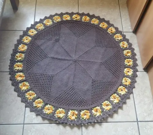 Tapete de Crochê