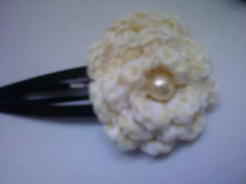 Tic-Tac Flor de Crochê
