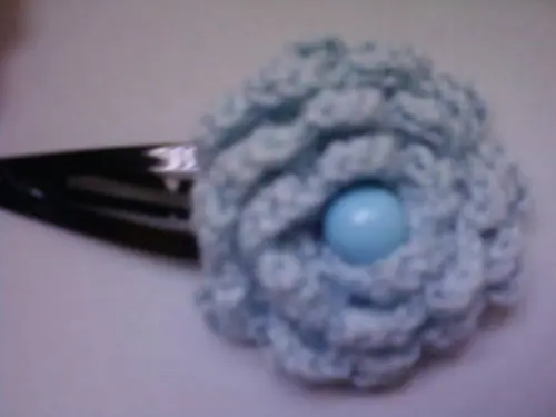 Tic-Tac Flor de Crochê