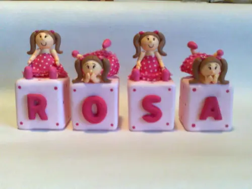 Topo Bonecas Rosa e Pink