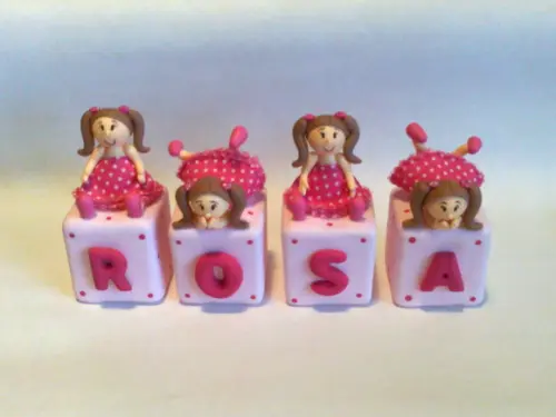 Topo Bonecas Rosa e Pink