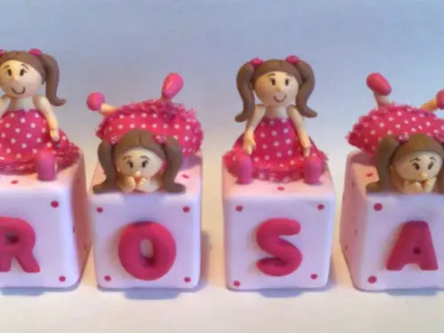 Topo Bonecas Rosa e Pink