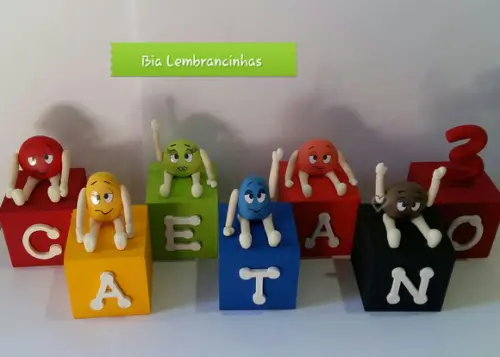 Topo Cubos M&ms
