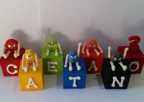 Topo Cubos M&ms