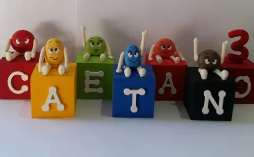 Topo Cubos M&ms