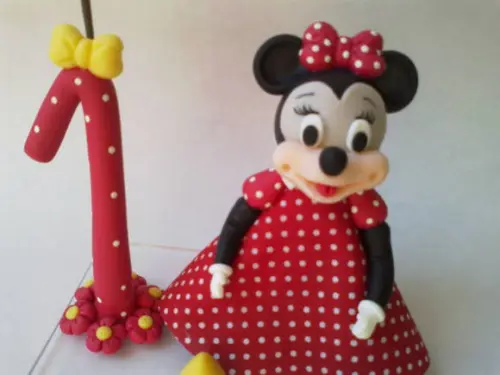 Topo de Bolo da Minnie*