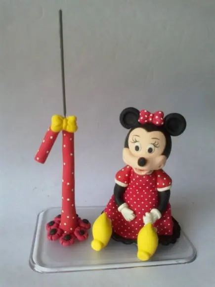 Topo de Bolo da Minnie*