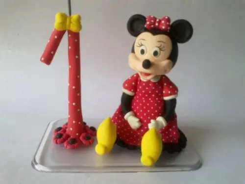 Topo de Bolo da Minnie*