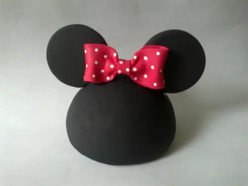 Topo de Bolo Minnie