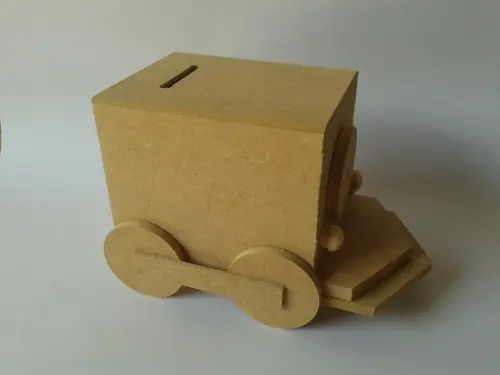 Trem Cofre Mdf Crú G - LIquidação