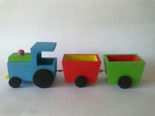 Trenzinho de MDF