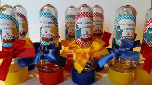 Tubete Galinha Pintadinha - 8 cm