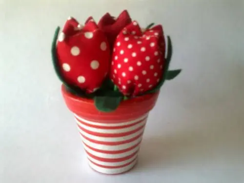 Vasinho de tulipa