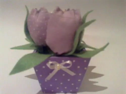 Vasinho de Tulipa "PROMOÇÃO"