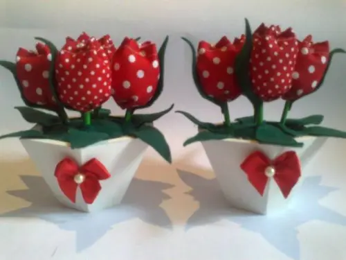 Vasinho de Tulipas