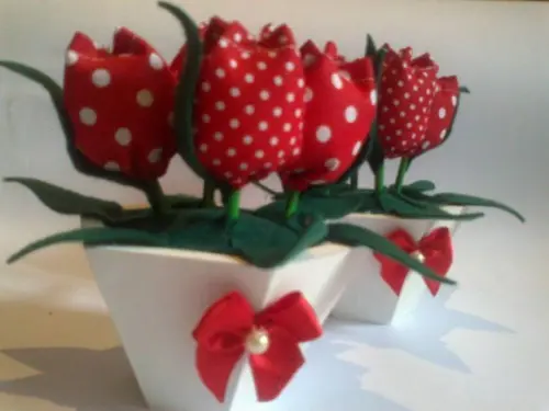 Vasinho de Tulipas