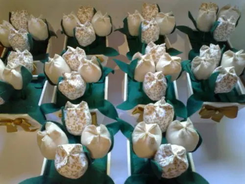 Vaso de Tulipas - Casamento ou Noivado