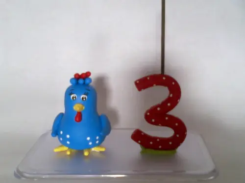 Vela Galinha Pintadinha