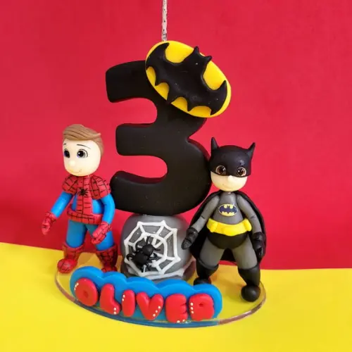 Vela Homem Aranha e Batman