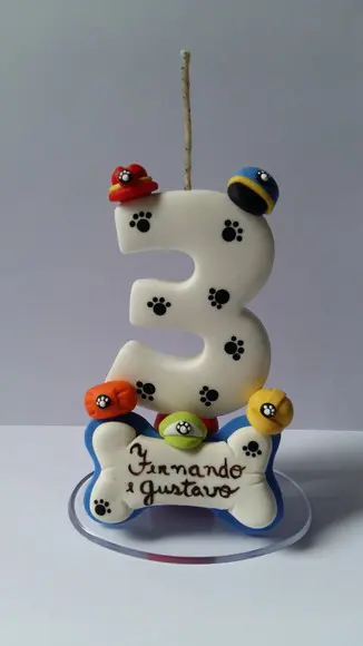 Vela Patrulha Canina - *** Valor Unitário ***