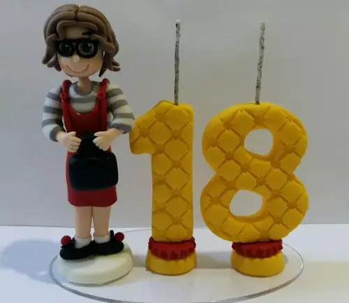Vela Personalizada 18 Anos