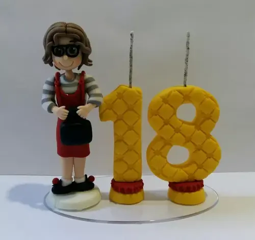 Vela Personalizada 18 Anos