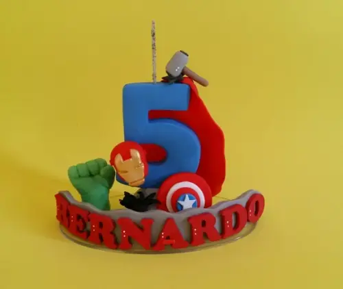 Vela Super Heróis