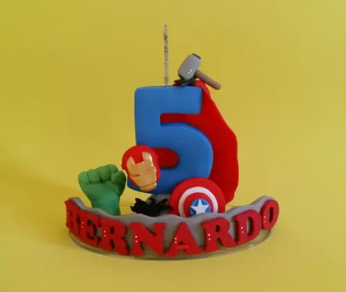 Vela Super Heróis