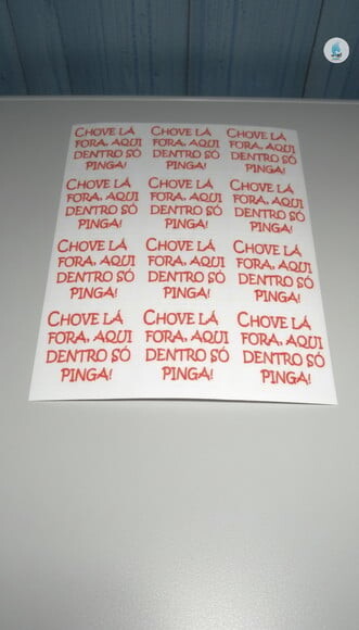 Adesivo de Vinil Colorido Personalizado - até 5cm