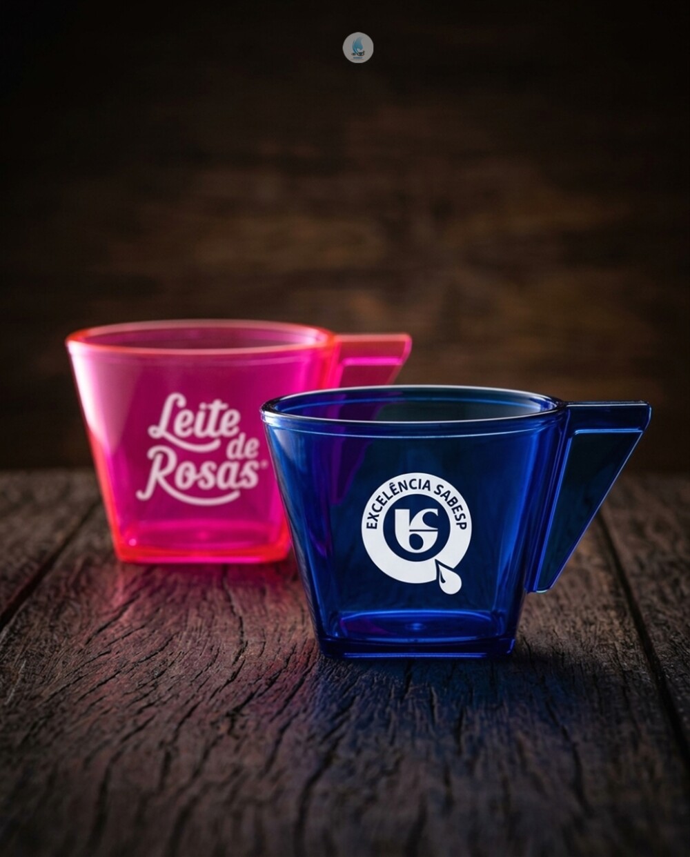 Xícara sem Pires Cristal 50ml com Serigrafia - Mod. 306- Fijisma