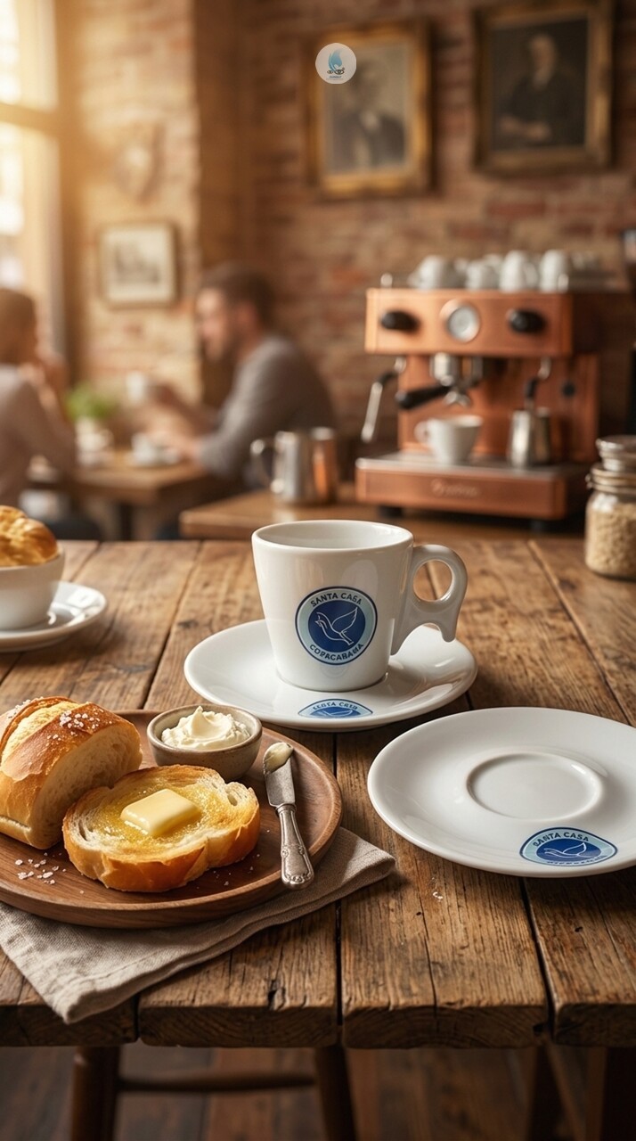 Xícara Suiça Porcelana Café 70ml com Serigrafia-Mod 290-Fijism