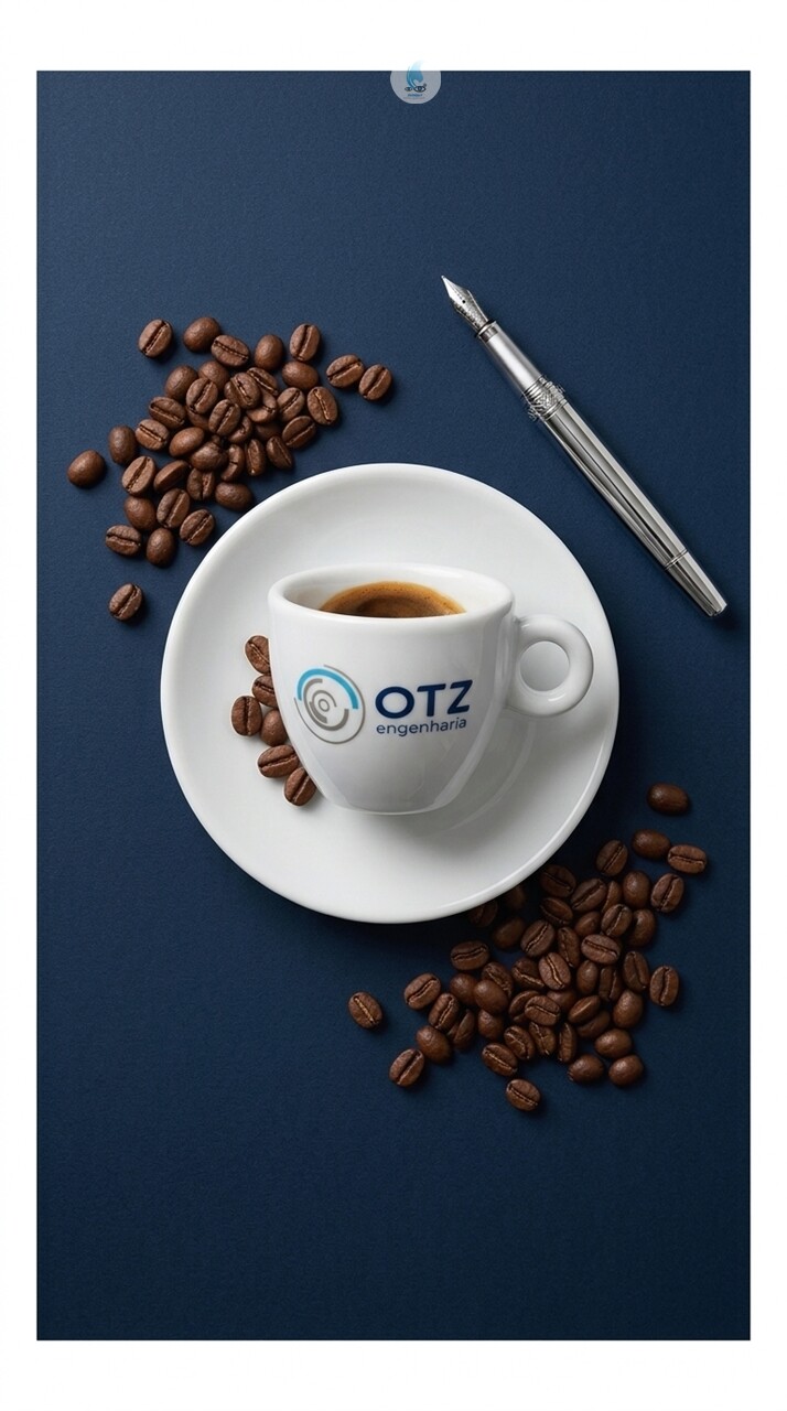 Xícara Itália Porcelana Café 75ml com Serigrafia-Mod 228-Fijis